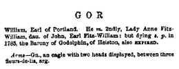 Godolphin, Burkes Peerage 05