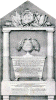 Monument erected to the memory of Lord Exmouth in St James' Parish Church, Christow, Devon