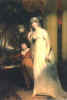 Frances Woodis Borlase (half sister of Sir Edward Pellew) with her youngest son Pascoe George Norman Grenfell, portrait by Sir Martin Archer Shee